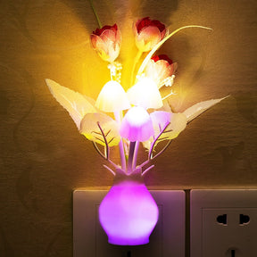 LED Mushroom Multi-color Night Lights